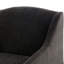 Fauteuil d'appoint pivotant à jupe - vison