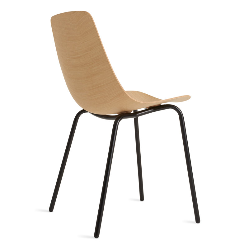 Racer Dining Chair, White Oak