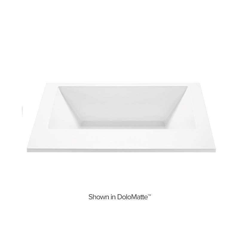 Metro 3 Soaker Tub - Matte, 20" H x 71.75" W x 41.88" D, Undermount