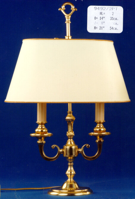 Cowie Metal Table Lamp, Antique Silver
