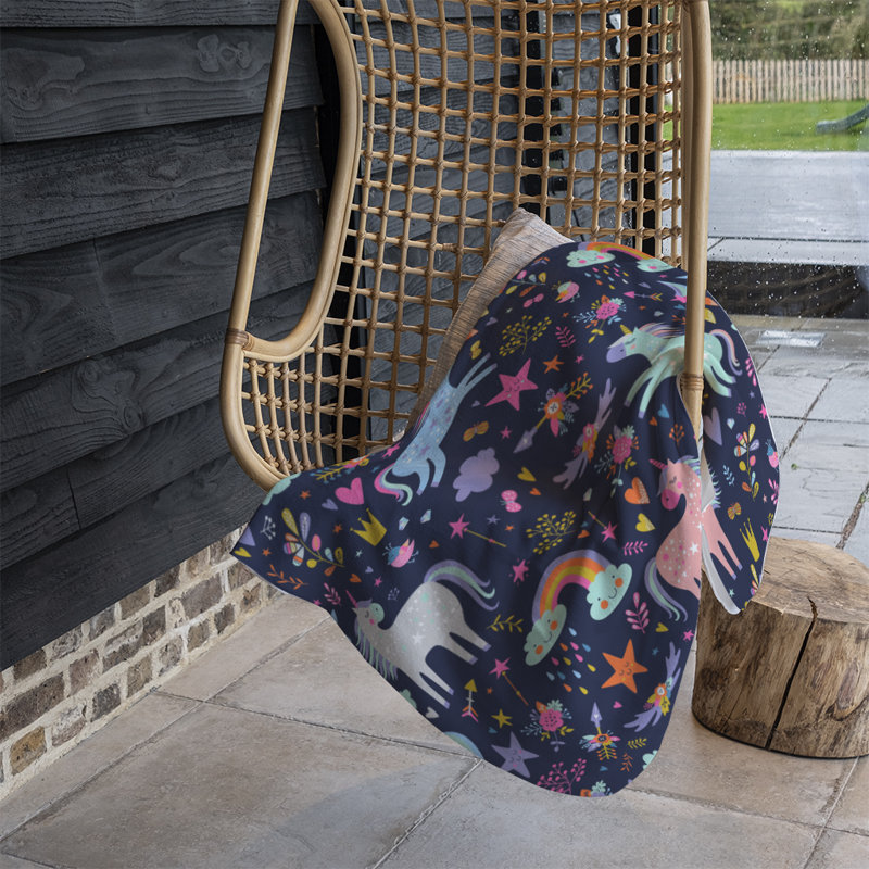 Domingos Plain Weave / Muslin Throw Blanket