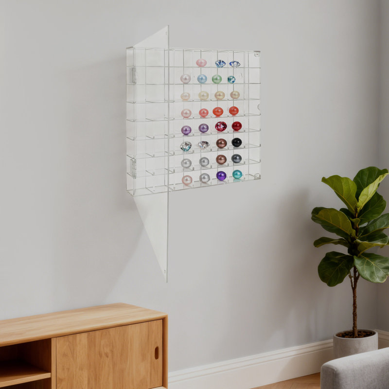 Vitrine de rangement en acrylique