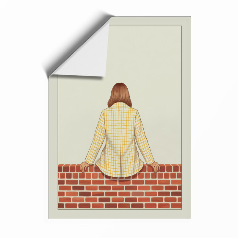 Solitary Perch Modern - Print, Unframed, A3 - 42.0 x 29.7 cm