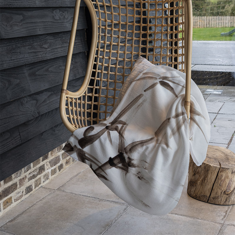 Dominikas Plain Weave / Muslin Throw Blanket