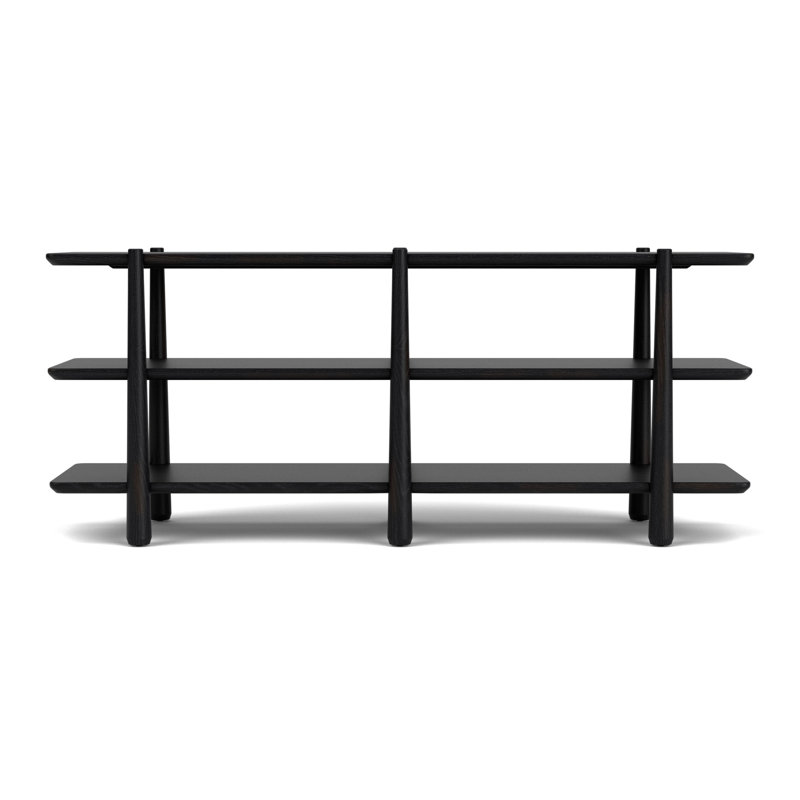 Black Oak Console Table