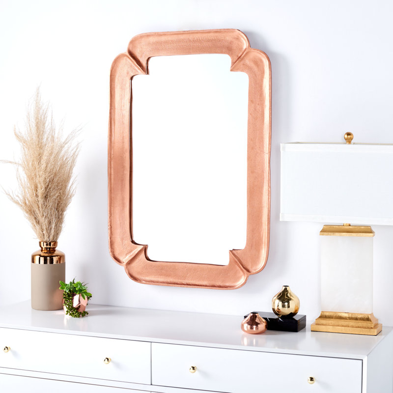Metal Flat Wall Mirror
