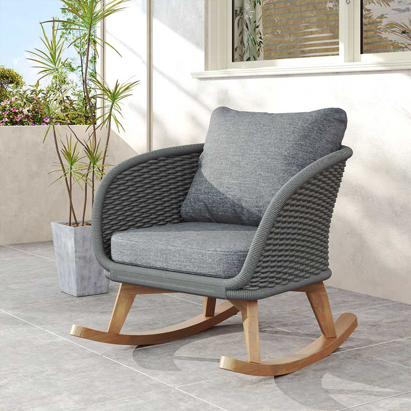 Chaises berçantes, Gris