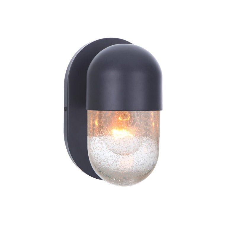Plafonnier encastré 1 lumière Rochel, Noir