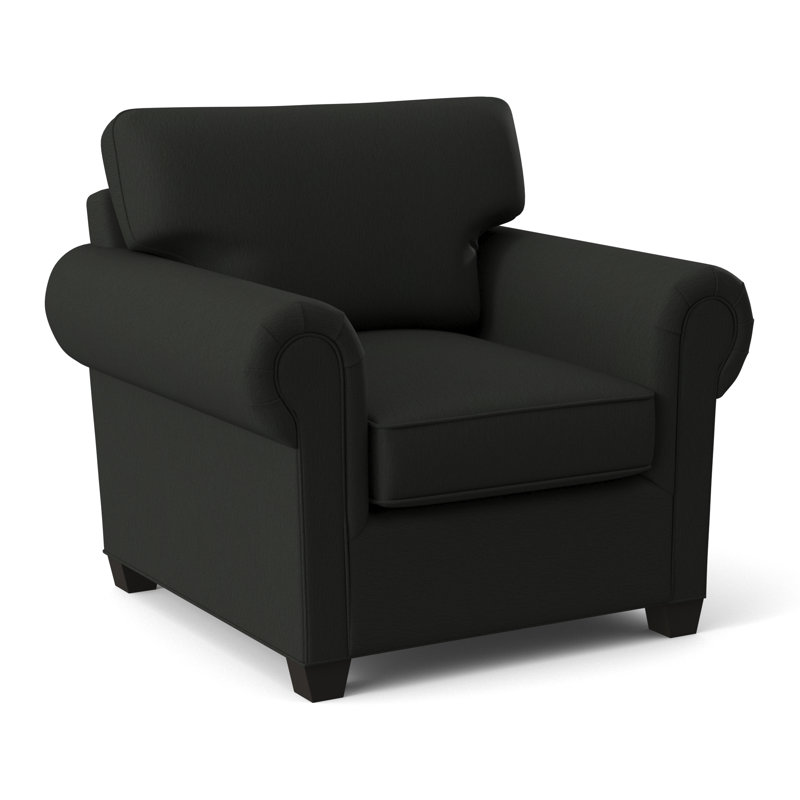 Fauteuil de 40 po de largeur Grace, Cardigan charbon