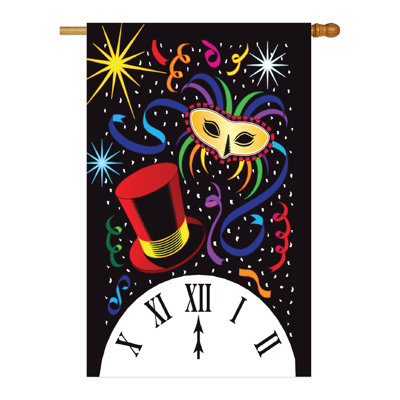 Drapeau de maison en polyester 40 x 28 po Draper