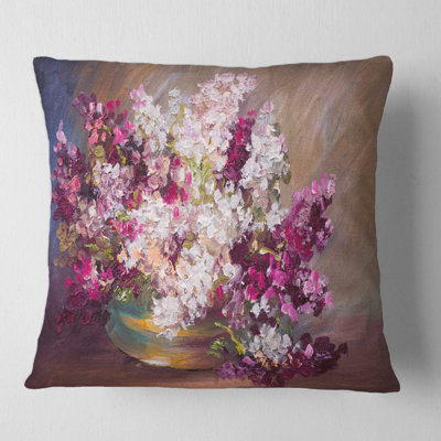 Floral Throw Pillow