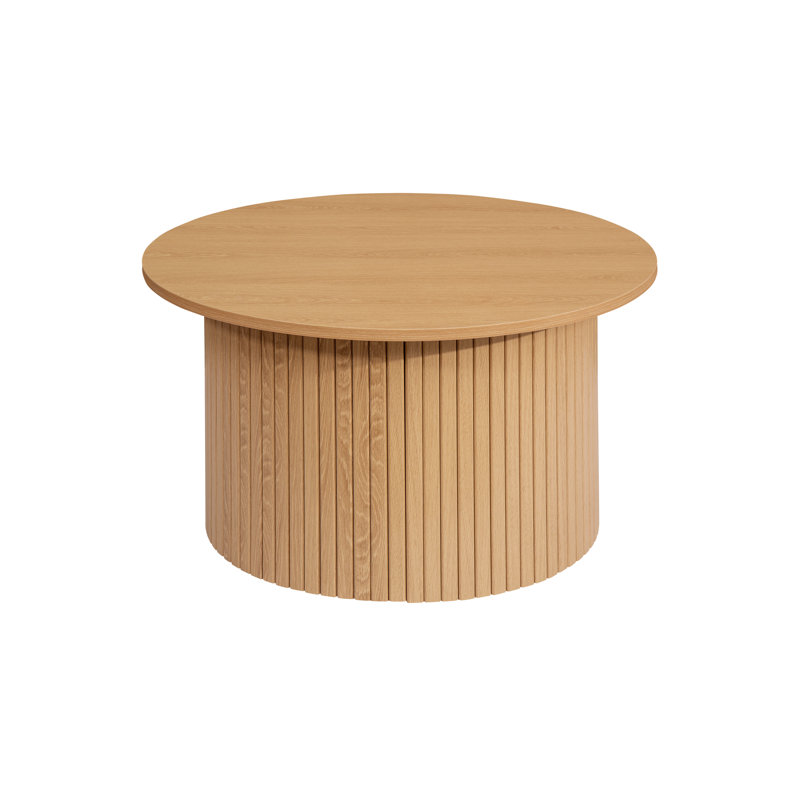Suire Drum Coffee Table, Oak