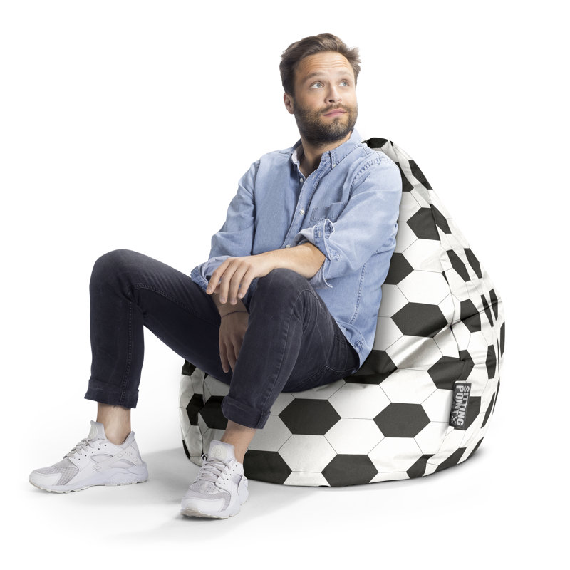 Soccer Cotton Bean Bag Chair & Lounger