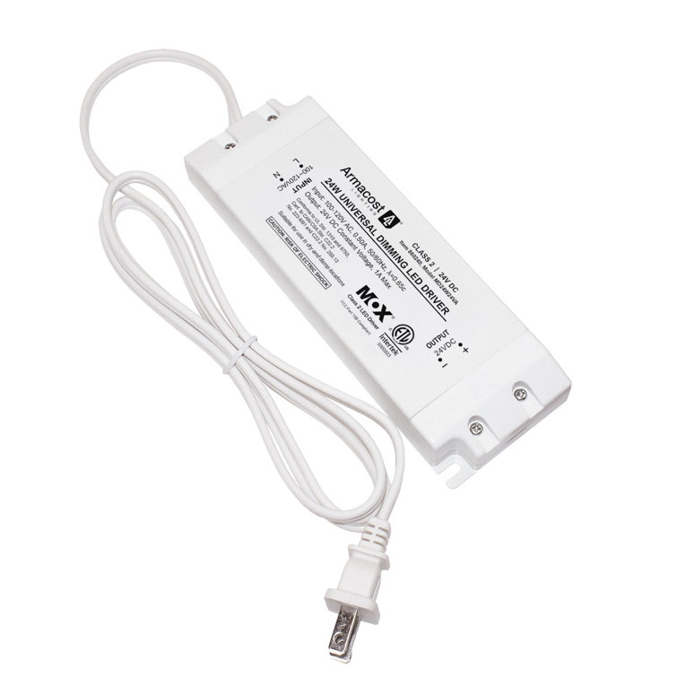 Universal Dimmable LED Driver 24V DC, 24W Electronic Transformer