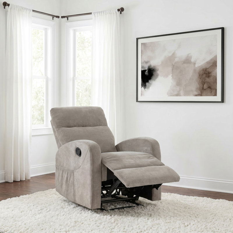 Fauteuil inclinable manuel Camecia, Sable