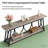 2-Tier Hall Table With Vintage Industrial Design, Sturdy Construction, And Ample Storage For Versatile Use-64979772