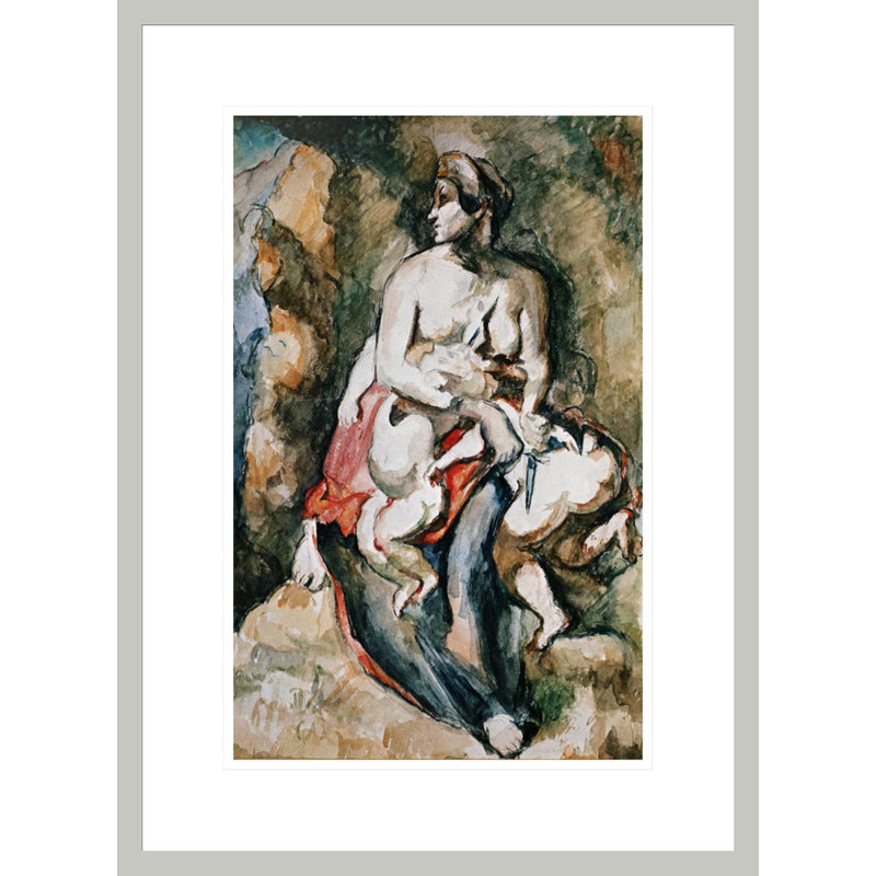 Medea par Paul Cézanne, H 21,75 po x l 15,92 po