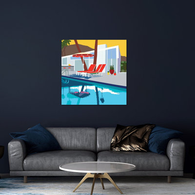 " Pool Lounge II " by Jen Bucheli