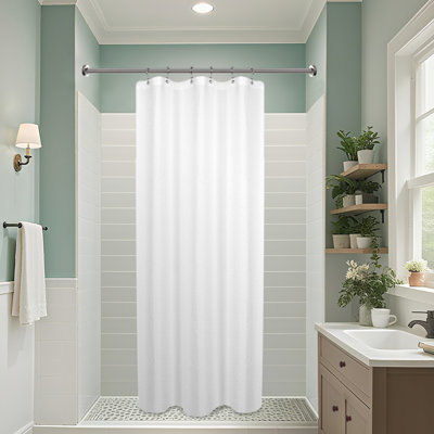Rideau de douche à tissage gaufré