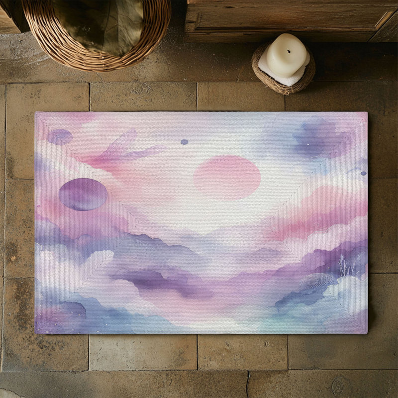 Tapis tressé Celestial Dreams, Rectangulaire 3 pi x 5 pi