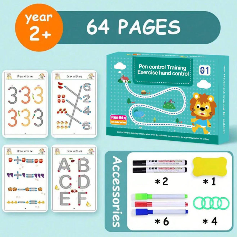 cahier d’exercices Pen Control, B