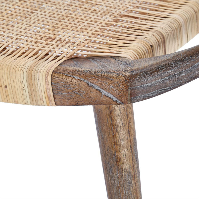 Jerome Vanity Stool, Driftwood