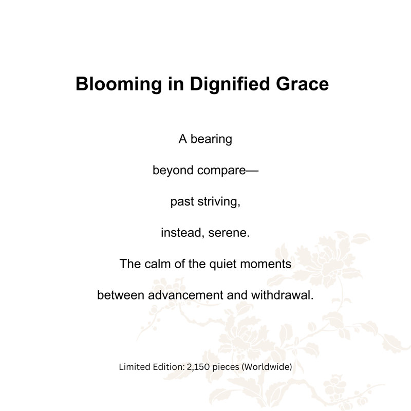 Blooming In Dignified Grace