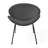 Voletta Sets Velvet Accent Chairs with End Table, Flower Shape Vanity Chair for Living Room-1233280778