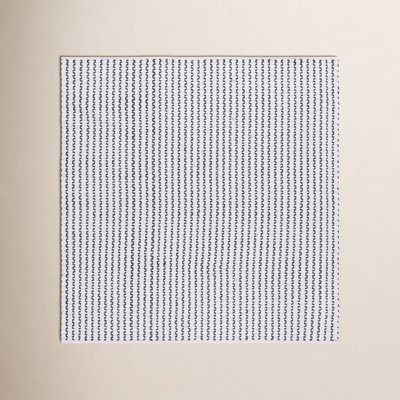 Hand-Woven Chevron Cotton Rug