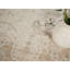 Artisan Power Loomed Wool/Nylon Oriental Area Rug in White/Ivory/Brown-386499659