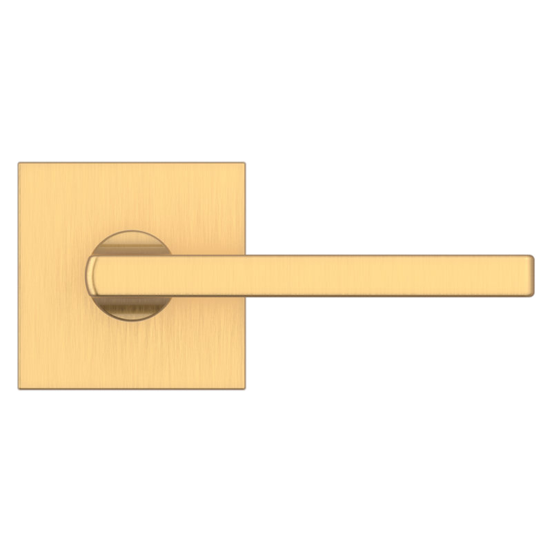 Lifetime (PVD) Satin Brass Passage Door Lever