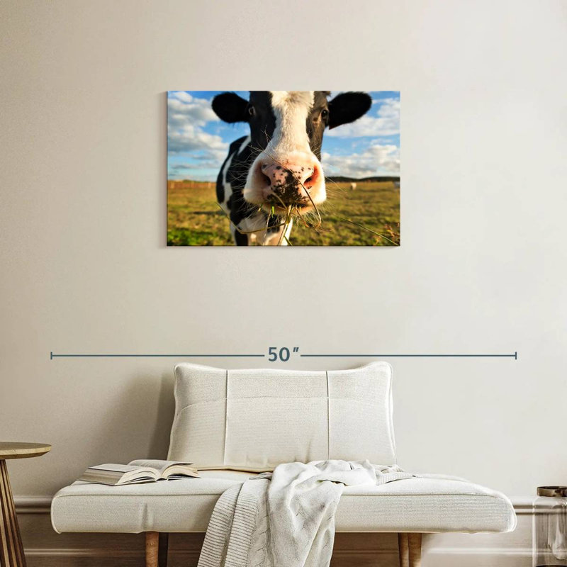 Brampt Cow Selfie, 20" H x 30" W