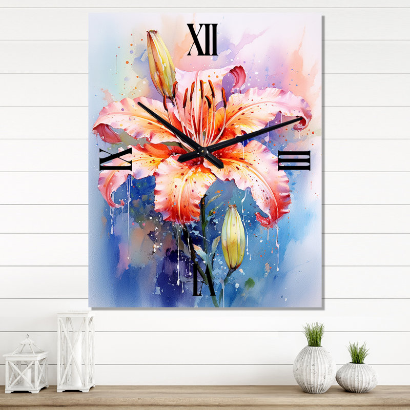 Arleon - Horloge murale Lily, Très grand