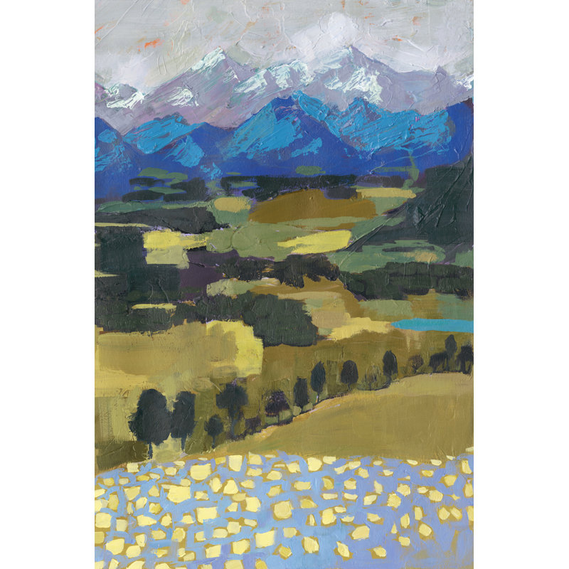 Alpine Impression II by Victoria Borges - Wrapped Canvas Painting, 46cm H x 30cm W x 3.8cm D