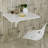 Way Wick Extendable Pine Solid Wood Base Dining Table-230112406