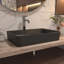 DeerValley 505 x 340 x 110mm Ceramic Rectangular Countertop Basin Bathroom Sink-172525386
