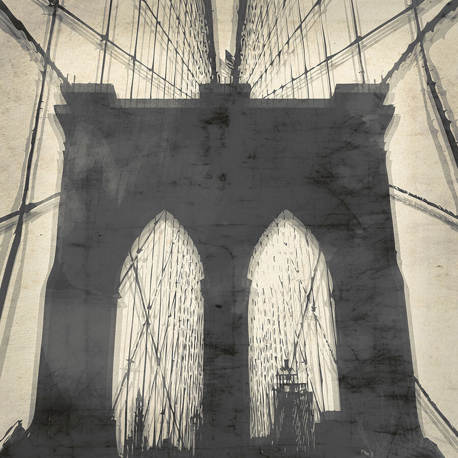 Chelsea Art Studio Isabella Burton Old Brooklyn Bridge by Isabella