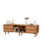 Commode meuble télé 63 "avec 2 armoires de rangement et 4 tiroirs, meuble télé avec compartiments, console télé pour salon, chambre à coucher-696036464