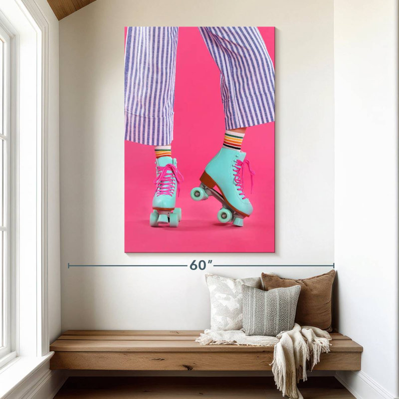 Pose de patin à roulettes Senne, H 51 po x l 34 po