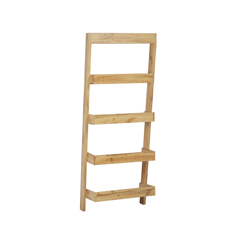 Cobden Ladder Bookcase, Light Wood, 167cm H x 65cm W x 43cm D