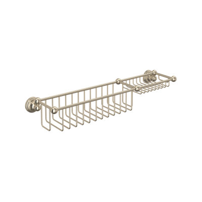 20.13" Bottle Basket with Soap Tray