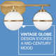 Arie 3 Light Frosted Dimmable Vanity Light