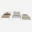 Lit superposé simple au-dessus d'un lit simple pour chambre d'enfant commune Métal blanc impeccable résistant Aucun sommier tapissier requis