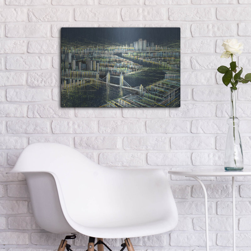 «London At Midnight» par Marc Todd, H 16 po x l 24 po