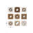 Blalock Metal Square Wall Mirror