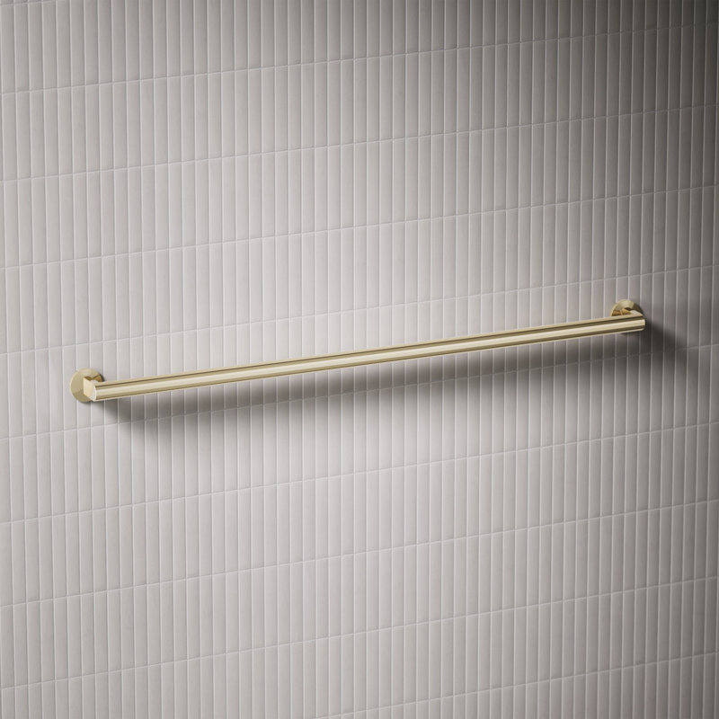 Components In Grab Bar, 42" W, Vibrant French Gold