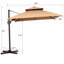Gerken 116' Square Cantilever Umbrella, Weighted Base Does Not Include-1603812144-1557226375-1557226374