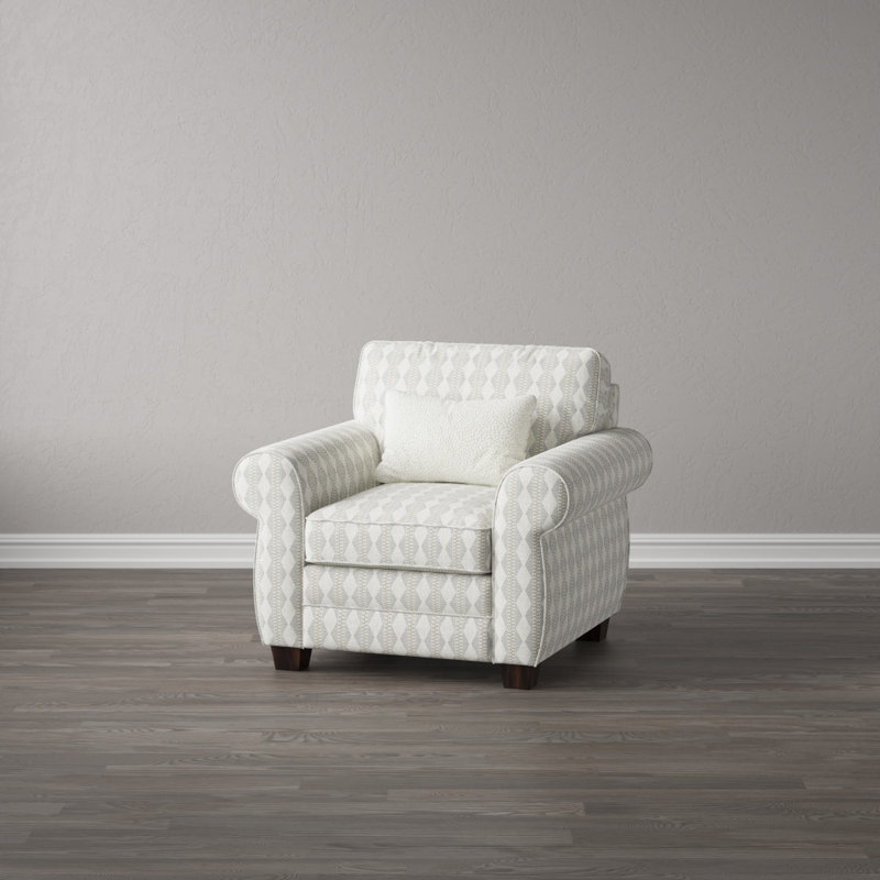 Chaise d'appoint avec coussin Vilkoski Royce