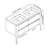 49'' Double Bathroom Vanity with Resin Top-1202759380