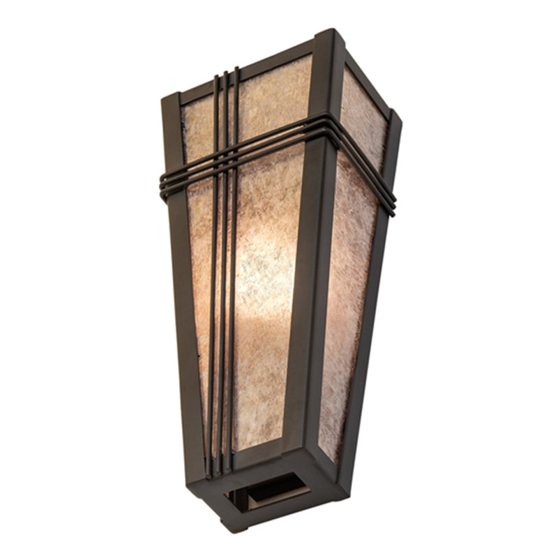 Izabela Steel Flush Mounted Sconce